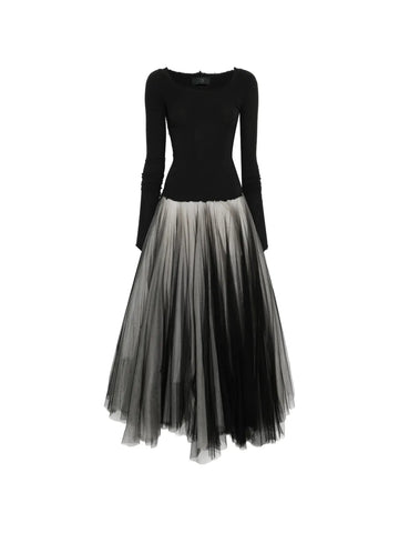 Marc Le Bihan Tulle Maxi Dress