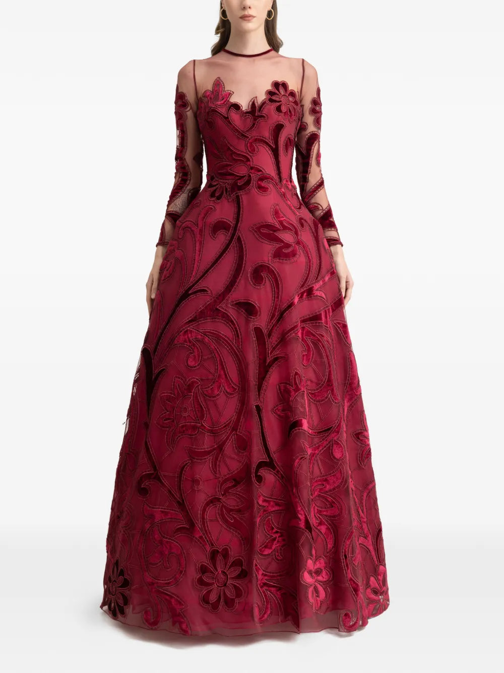 Gemy Maalouf Embroidered Gown