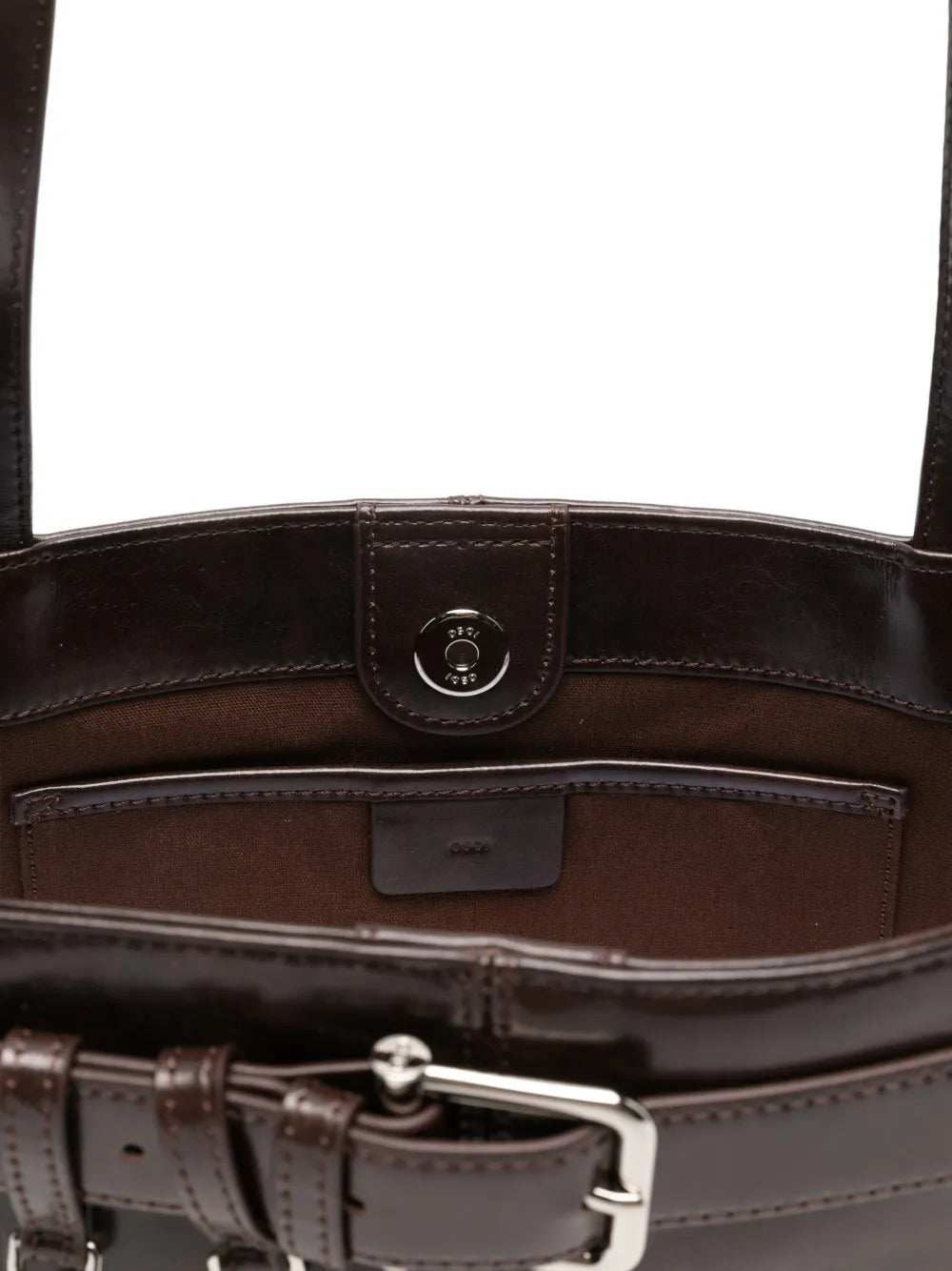 Osoi Buckle Detail Shoulder Bag