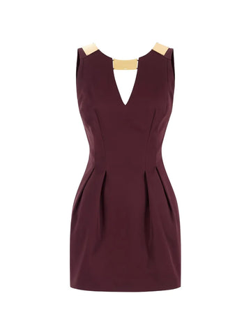 Elisabetta Franchi Sleeveless Mini Dress
