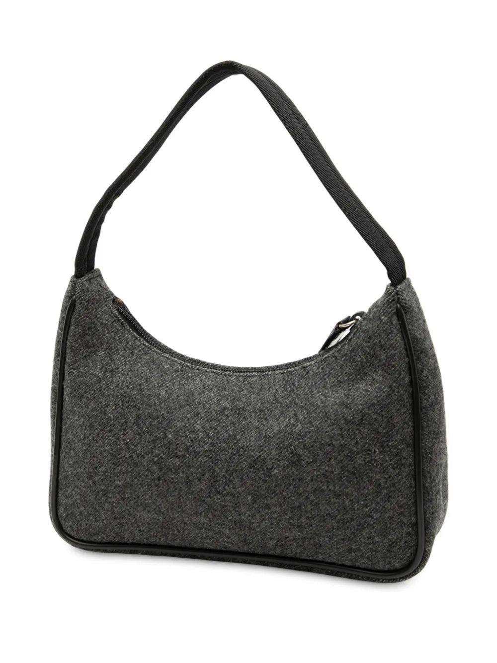 Prada Pre Owned 2013 2025 Wool Sport Shoulder Bag