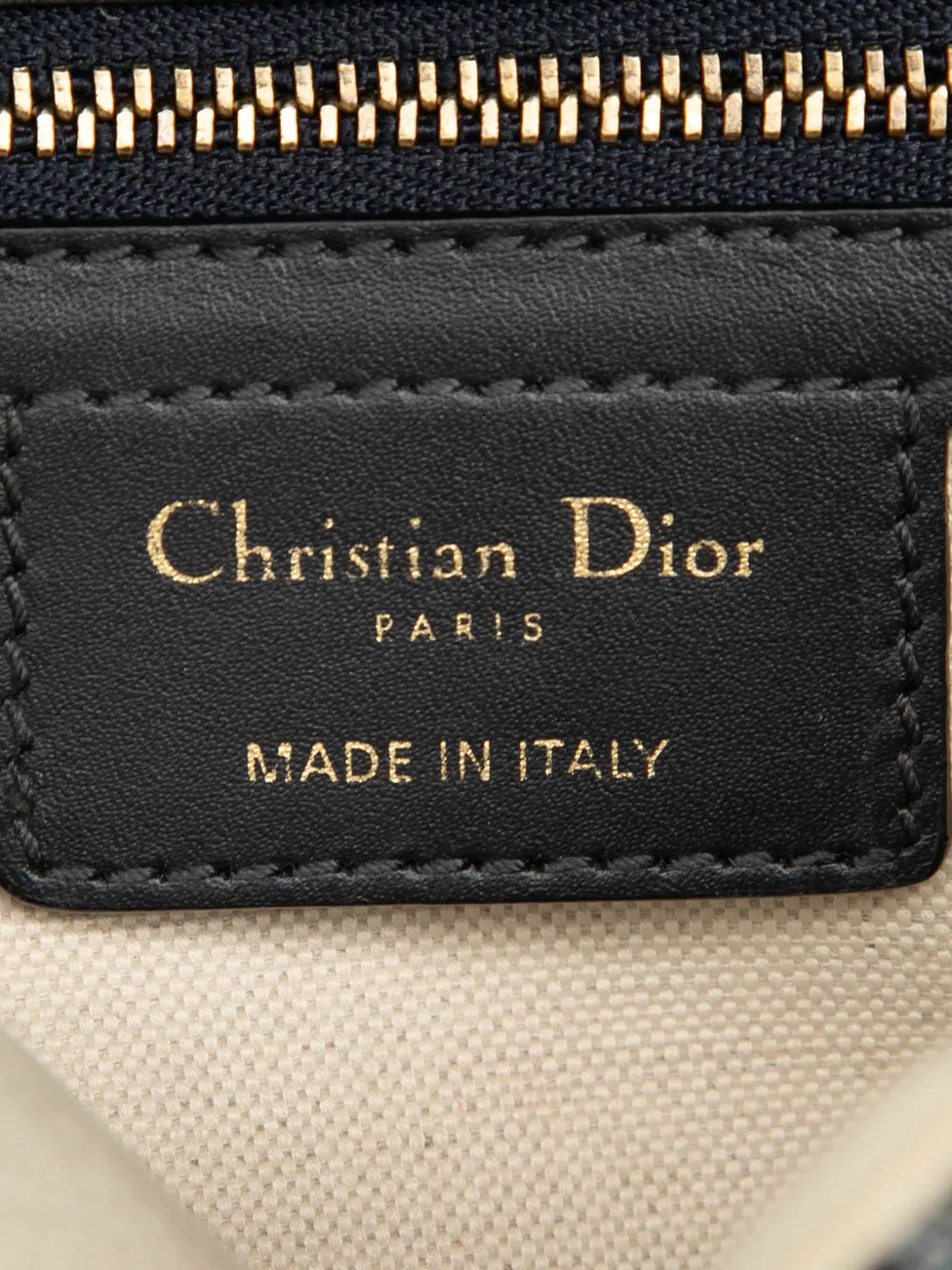 Christian Dior Pre Owned 2019 Oblique Canvas Saddle Bag Shoulder Bag