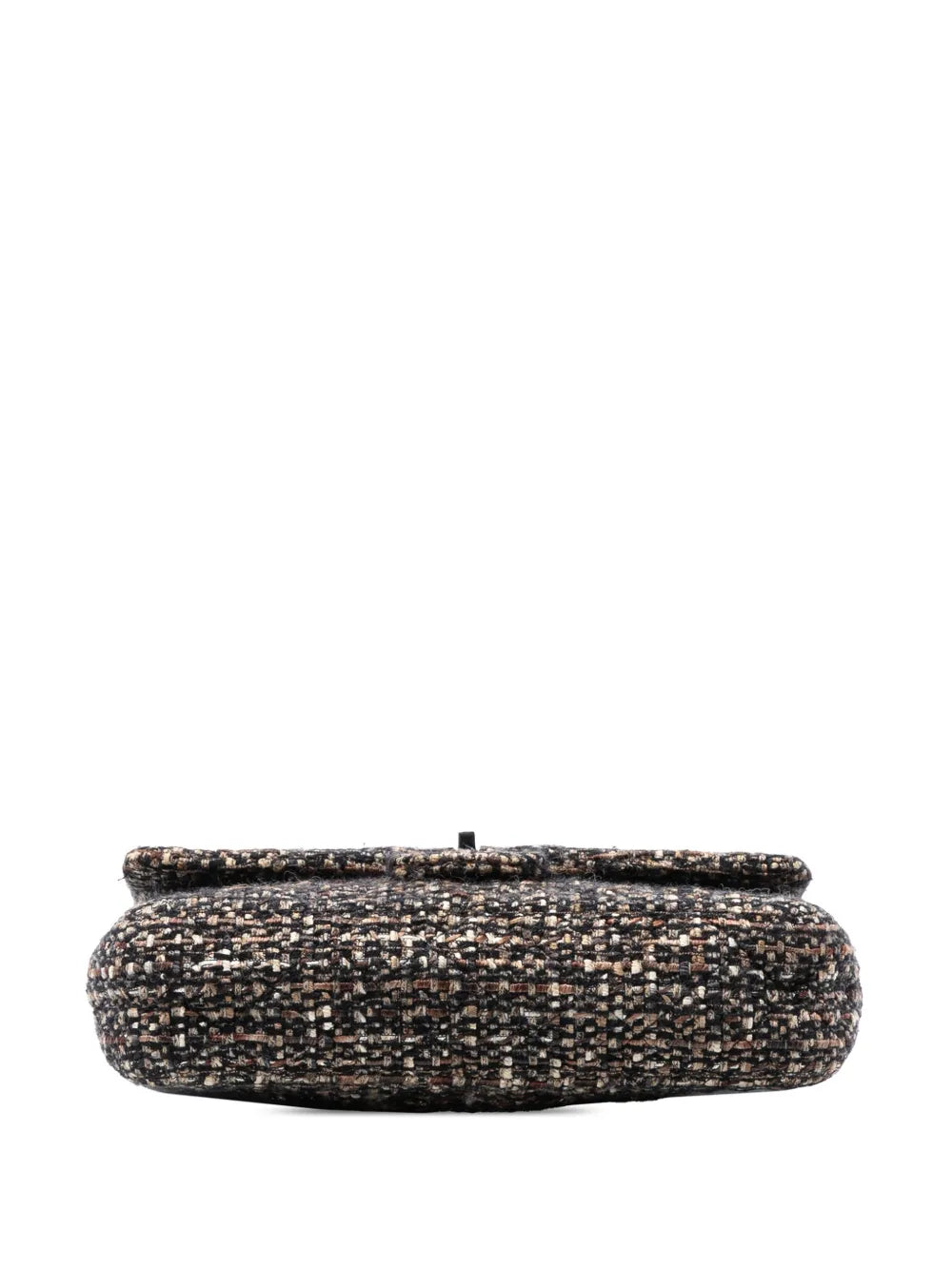 Chanel Pre Owned 2011 Medium Classic Tweed Double Flap Shoulder Bag