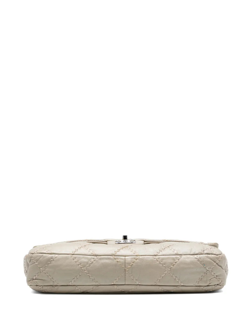 Chanel Pre Owned 2011 Jumbo Quilted Calfskin Ultra Stitch Flap Shoulder Bag