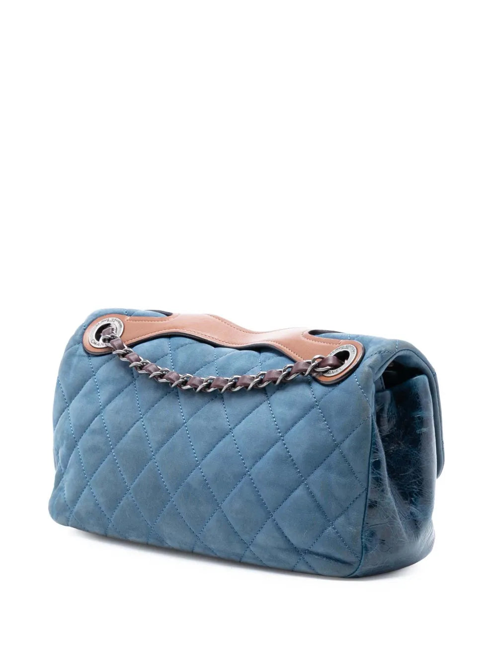 Chanel Pre Owned 2010 2011 Medium Iridescent Calfskin In The Mix Flap Shoulder Bag