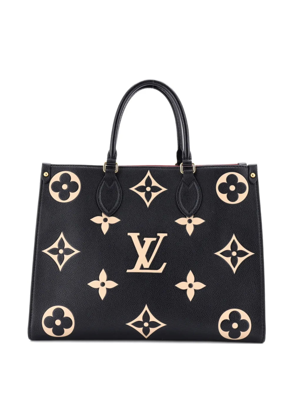 Louis Vuitton Pre Owned Onthego Tote Bicolor Monogram Empreinte Giant Mm Shoulder Bag