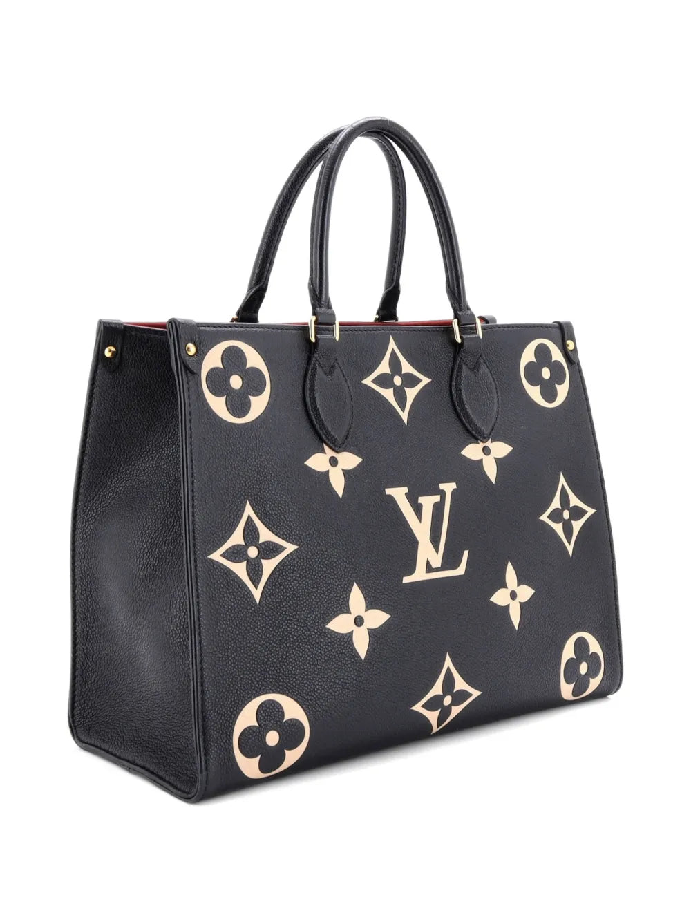 Louis Vuitton Pre Owned Onthego Tote Bicolor Monogram Empreinte Giant Mm Shoulder Bag