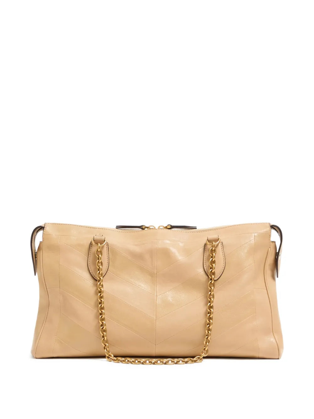Valentino Garavani Chevron Feline Shoulder Bag