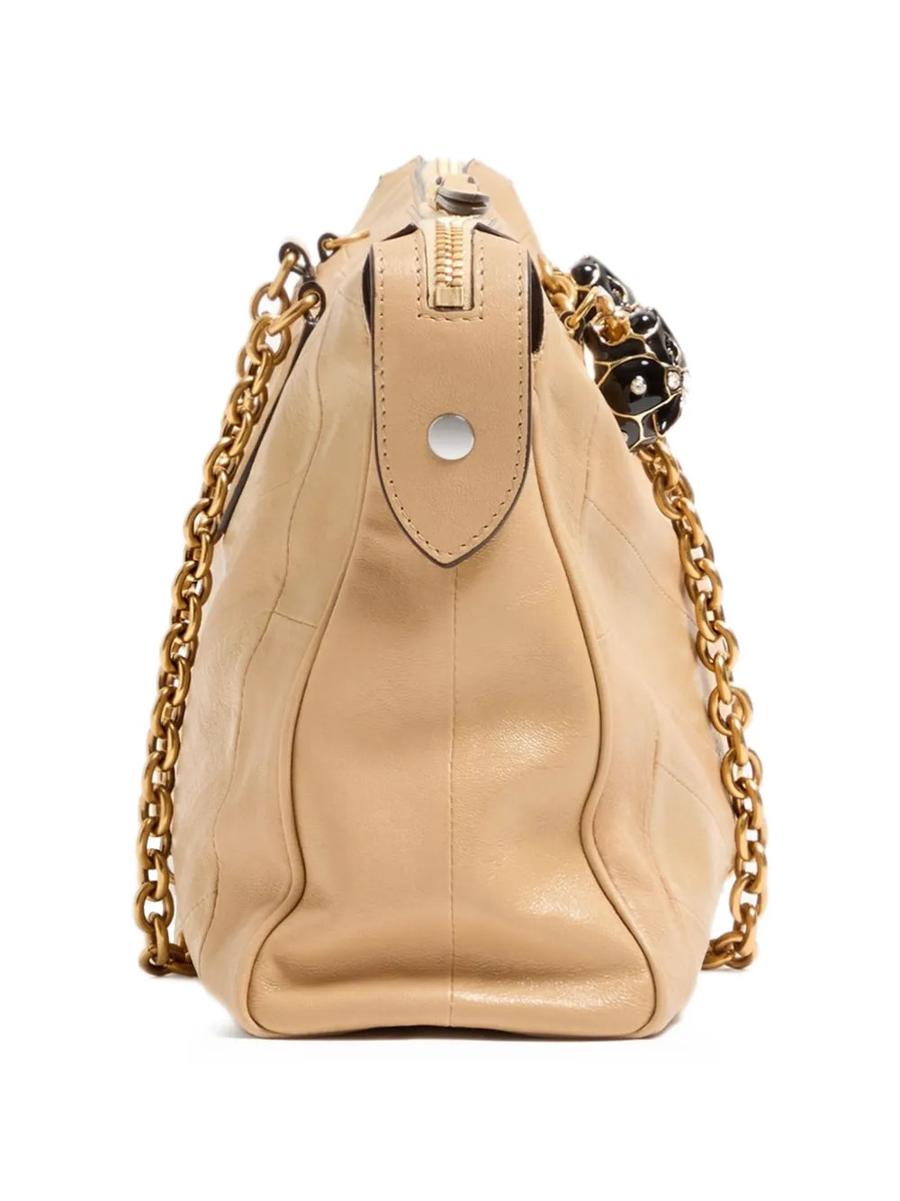 Valentino Garavani Chevron Feline Shoulder Bag