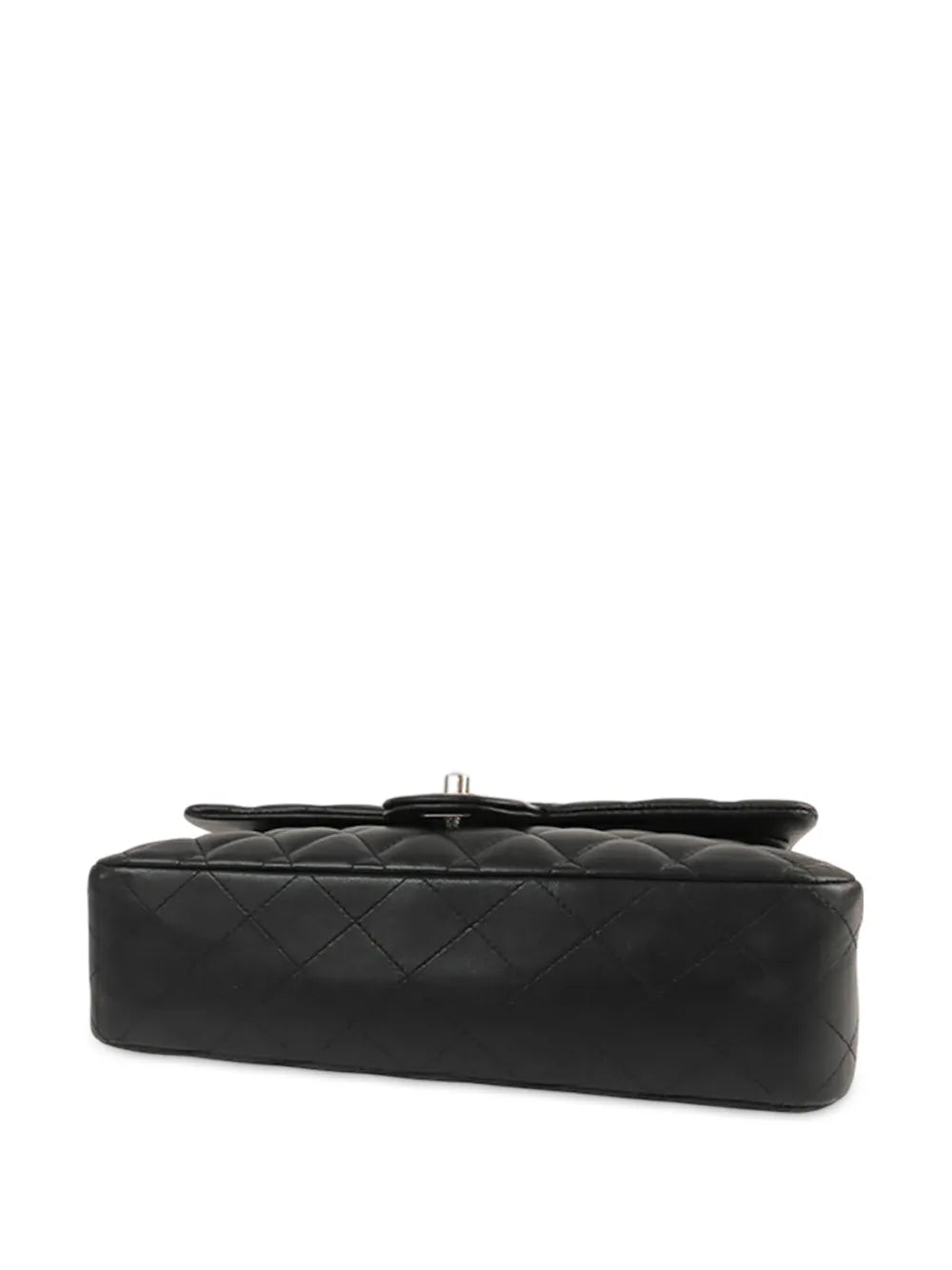 Chanel Pre Owned 2018 Medium Classic Lambskin Double Flap Shoulder Bag