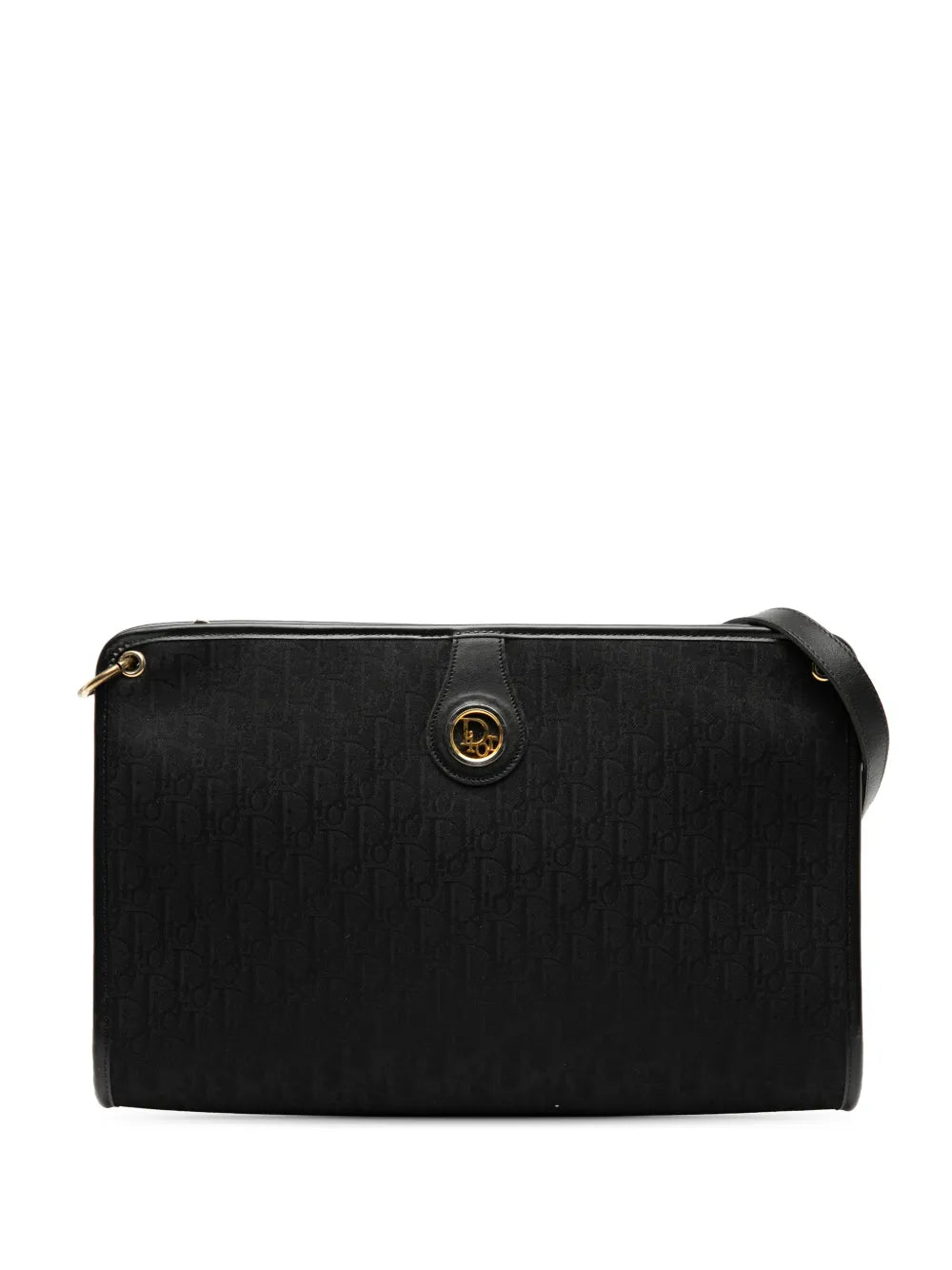 Christian Dior Pre Owned 20Th Century Diorissimo Trotter Canvas Shoulder Bag