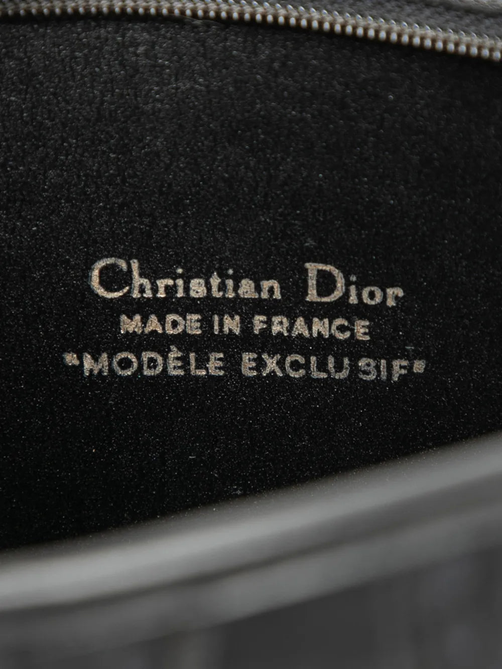 Christian Dior Pre Owned 20Th Century Diorissimo Trotter Canvas Shoulder Bag