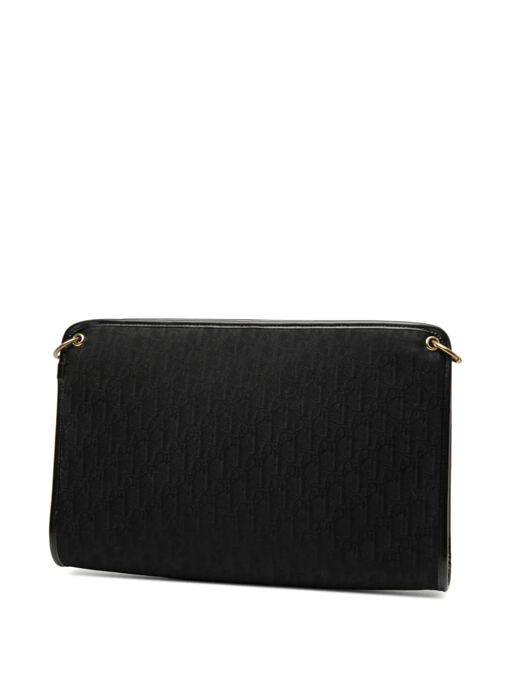 Christian Dior Pre Owned 20Th Century Diorissimo Trotter Canvas Shoulder Bag