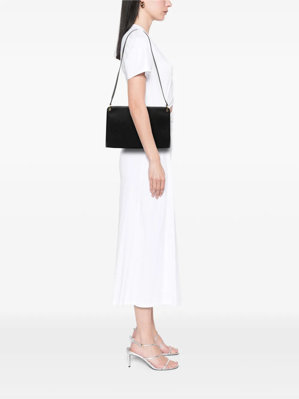 Christian Dior Pre Owned 20Th Century Diorissimo Trotter Canvas Shoulder Bag