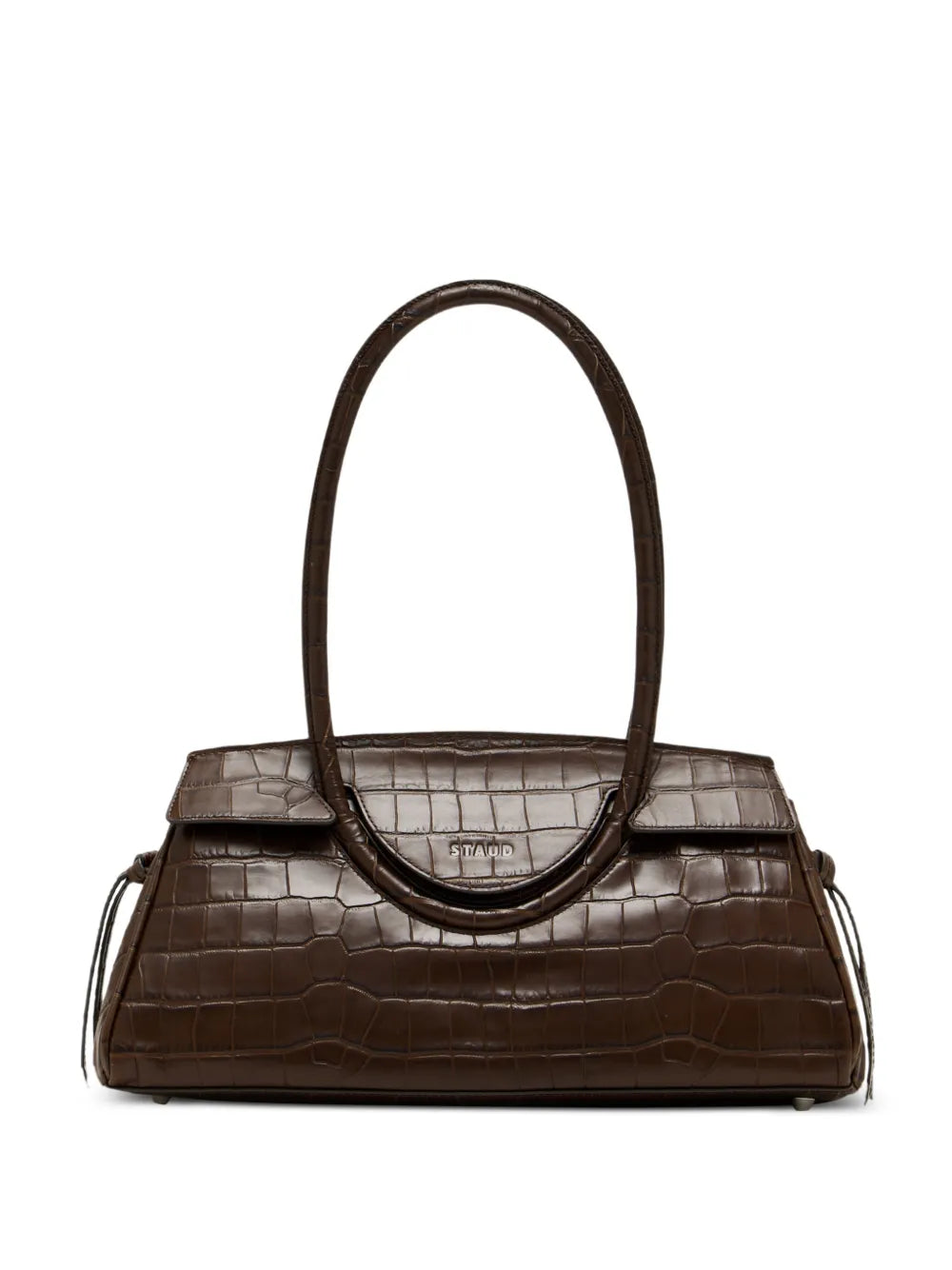 Staud Maude Logo Detail Shoulder Bag