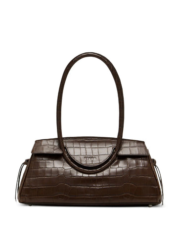 Staud Maude Logo Detail Shoulder Bag