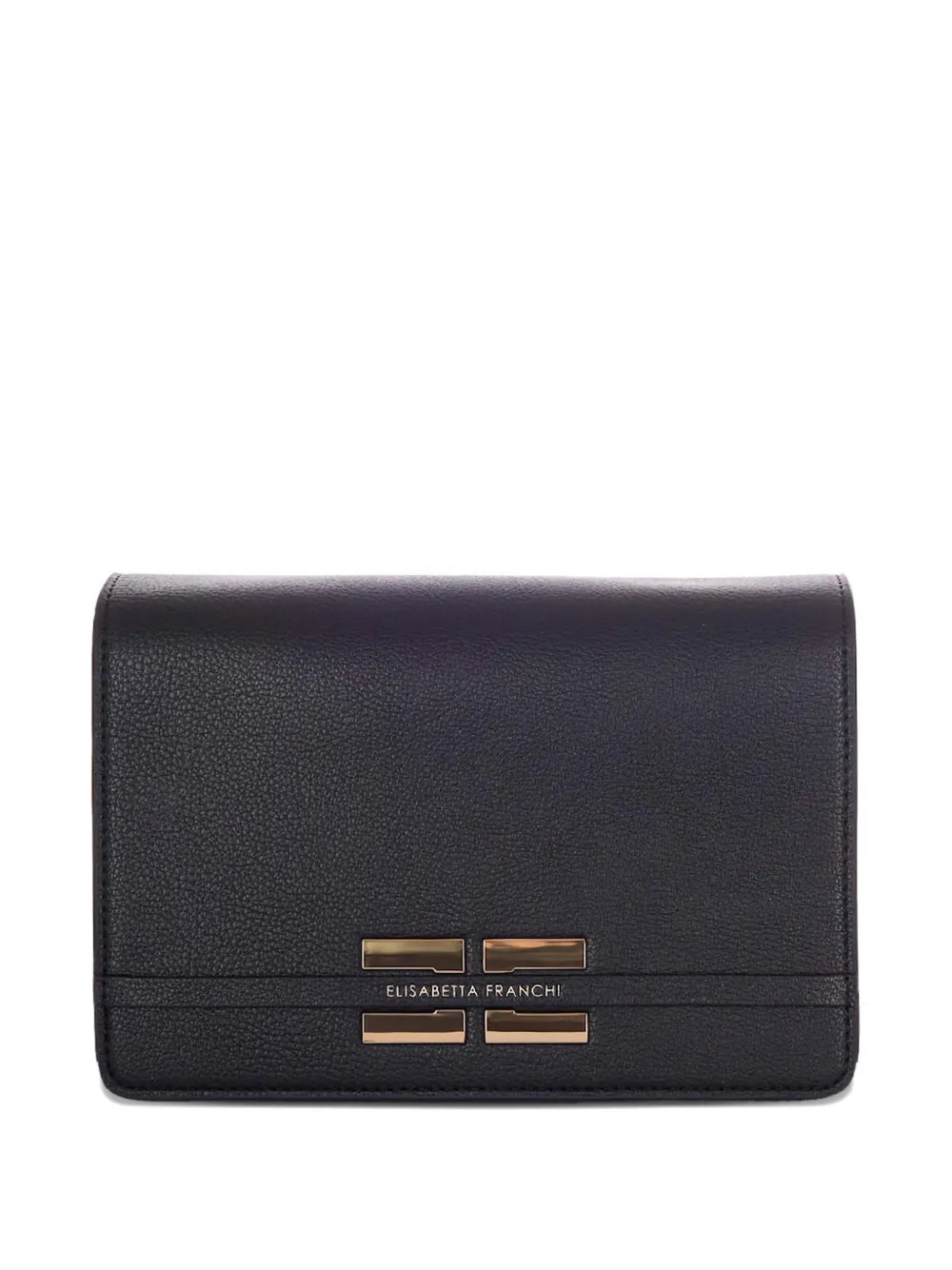 Elisabetta Franchi Logo Applique Shoulder Bag