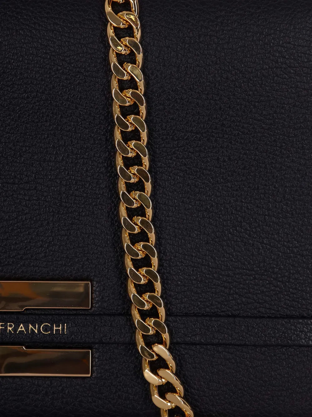 Elisabetta Franchi Logo Applique Shoulder Bag