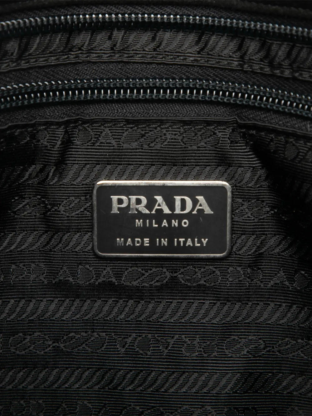 Prada Pre Owned 2000 2025 Suede Chain Shoulder Bag