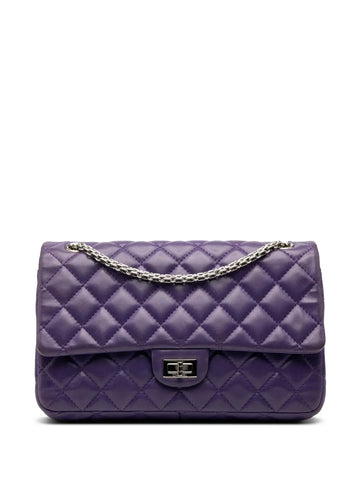Chanel Pre Owned 2010 2011 Quilted Lambskin Reissue 255 Double Flap 226 Shoulder Bag