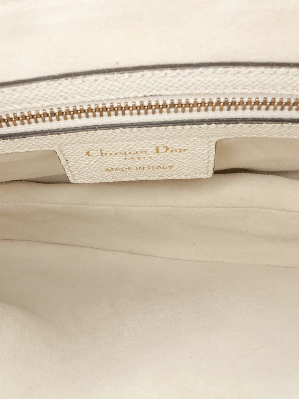 Christian Dior Pre Owned 2020 Grained Calfskin Saddle Bag Shoulder Bag