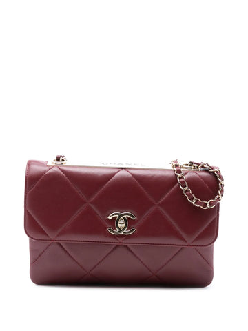 Chanel Pre Owned 2019 Quilted Lambskin Trendy Cc Flap Shoulder Bag