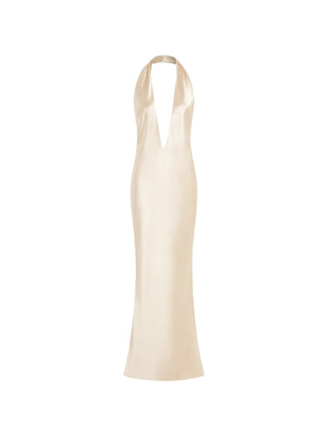 16Arlington Maren Plunging Neck Dress