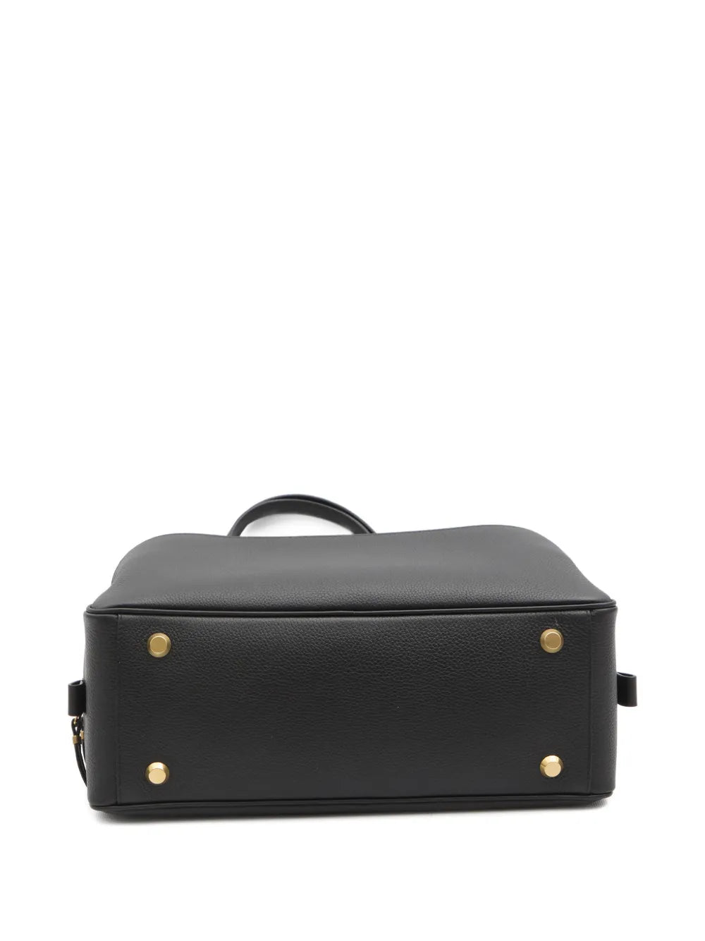 Balenciaga Top Handle Embossed Bowling Bag