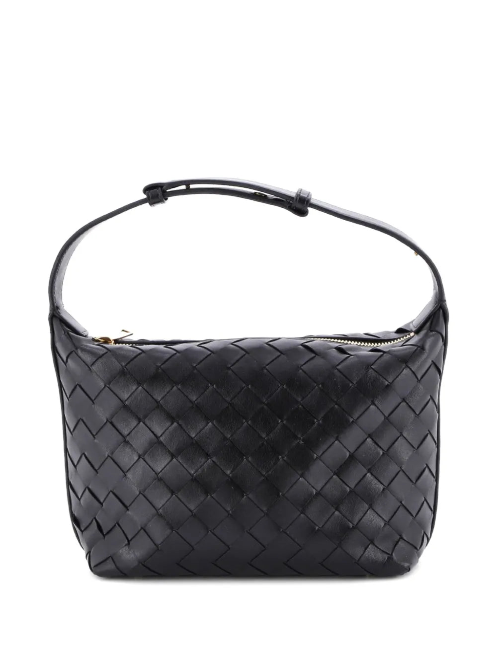 Bottega Veneta Pre Owned Wallace Intrecciato Nappa Mini Shoulder Bag