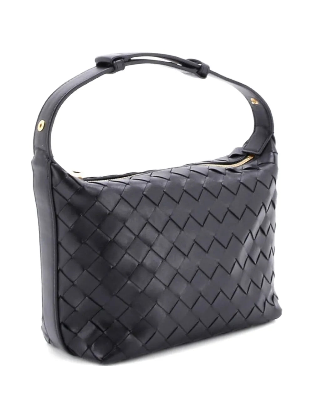 Bottega Veneta Pre Owned Wallace Intrecciato Nappa Mini Shoulder Bag