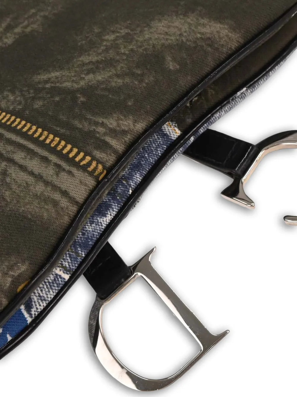 Christian Dior Pre Owned 2001 Double Saddle Shoulder Bag