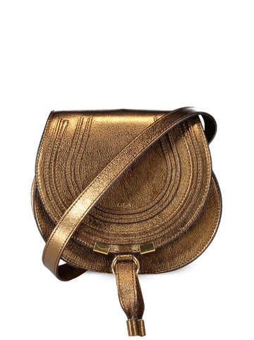 Chloe Small Marcie Leather Shoulder Bag