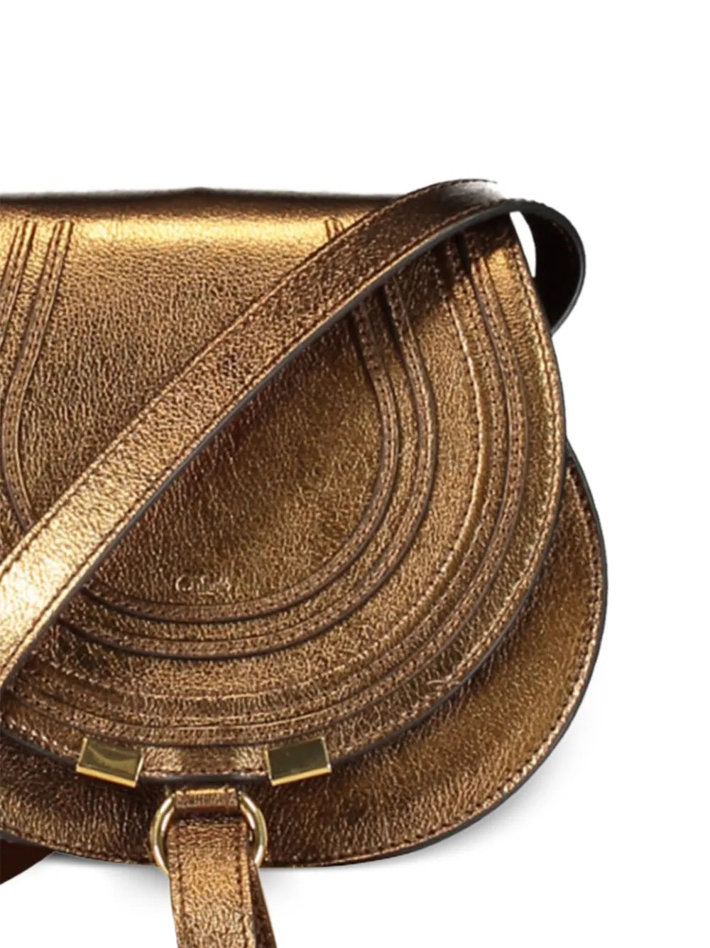 Chloe Small Marcie Leather Shoulder Bag