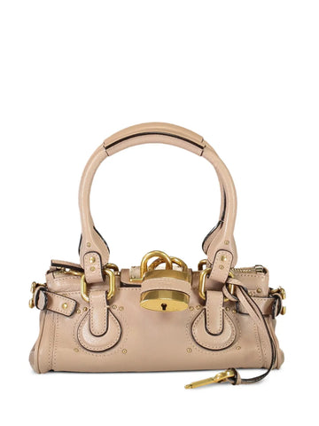 Chloe Small Paddington Padlock Shoulder Bag