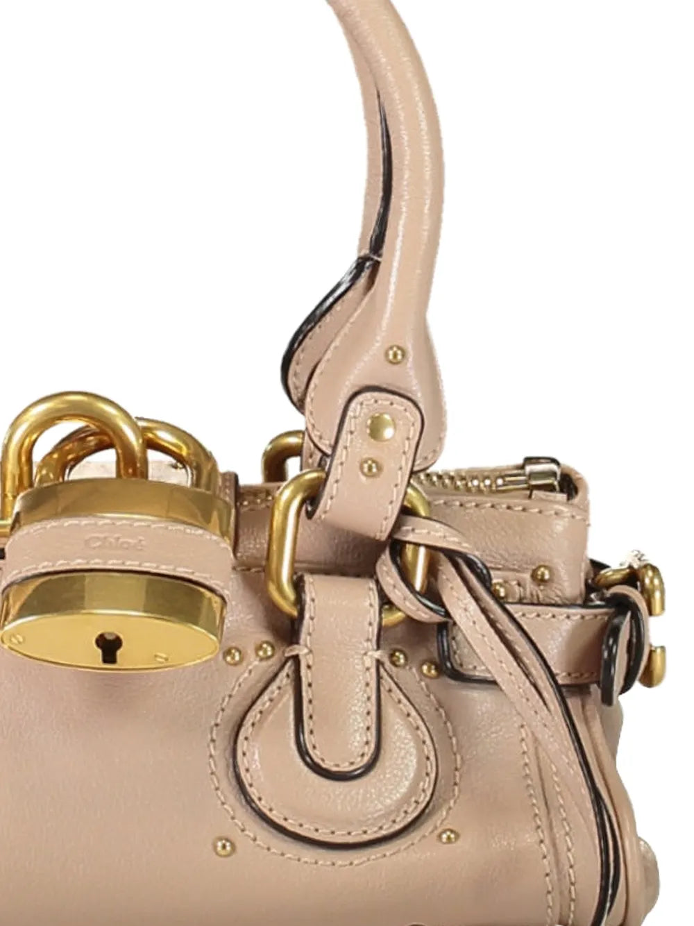 Chloe Small Paddington Padlock Shoulder Bag