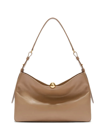 Furla Large Sfera Soft Leather Shoulder Bag