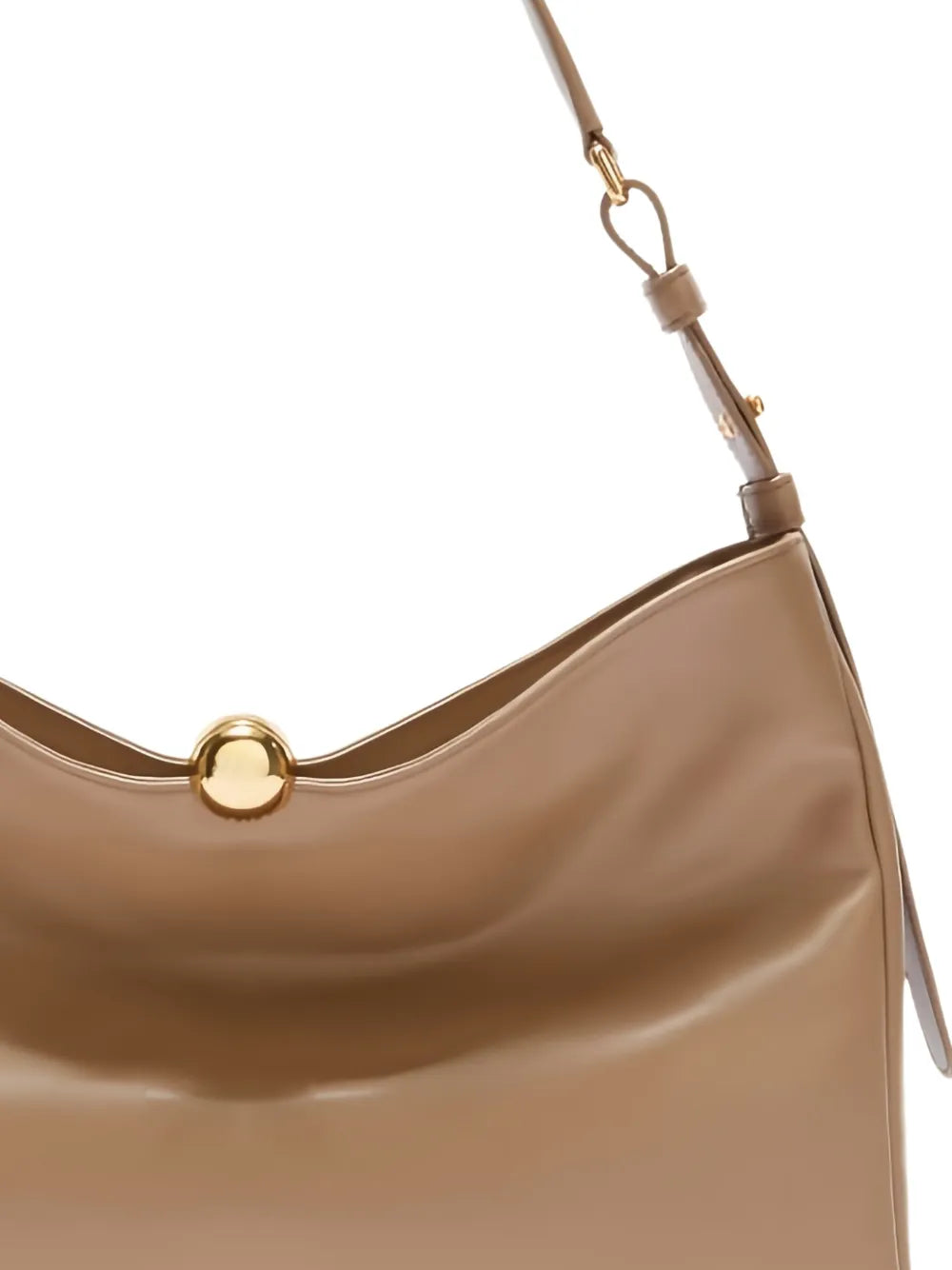 Furla Large Sfera Soft Leather Shoulder Bag