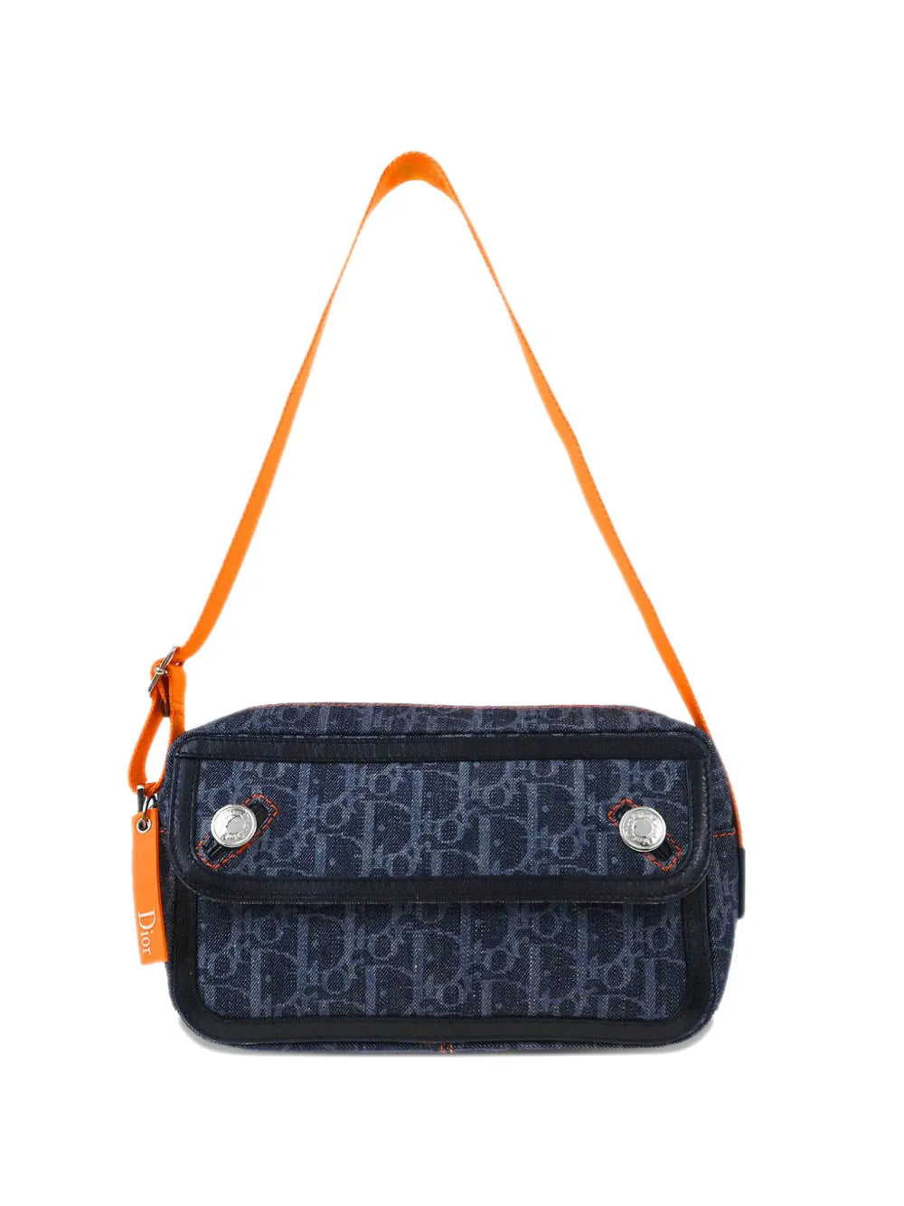 Christian Dior Pre Owned 2005 Flight Trotter Pattern Shoulder Bag