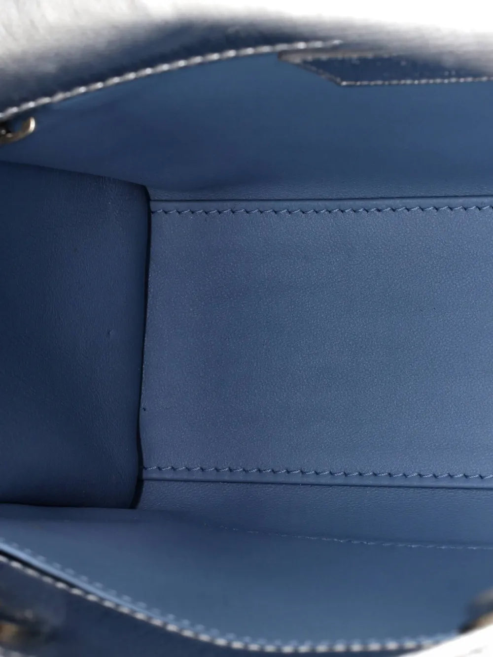 Christian Dior Pre Owned My Abcdior Lady Dior Bag Metallic Cannage Quilt Leather Shoulder Bag