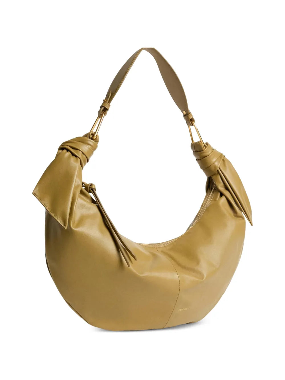 Coccinelle Furoshiki Knot Detail Large Shoulder Bag