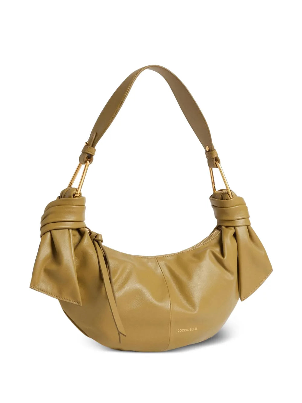 Coccinelle Furoshiki Leather Small Shoulder Bag