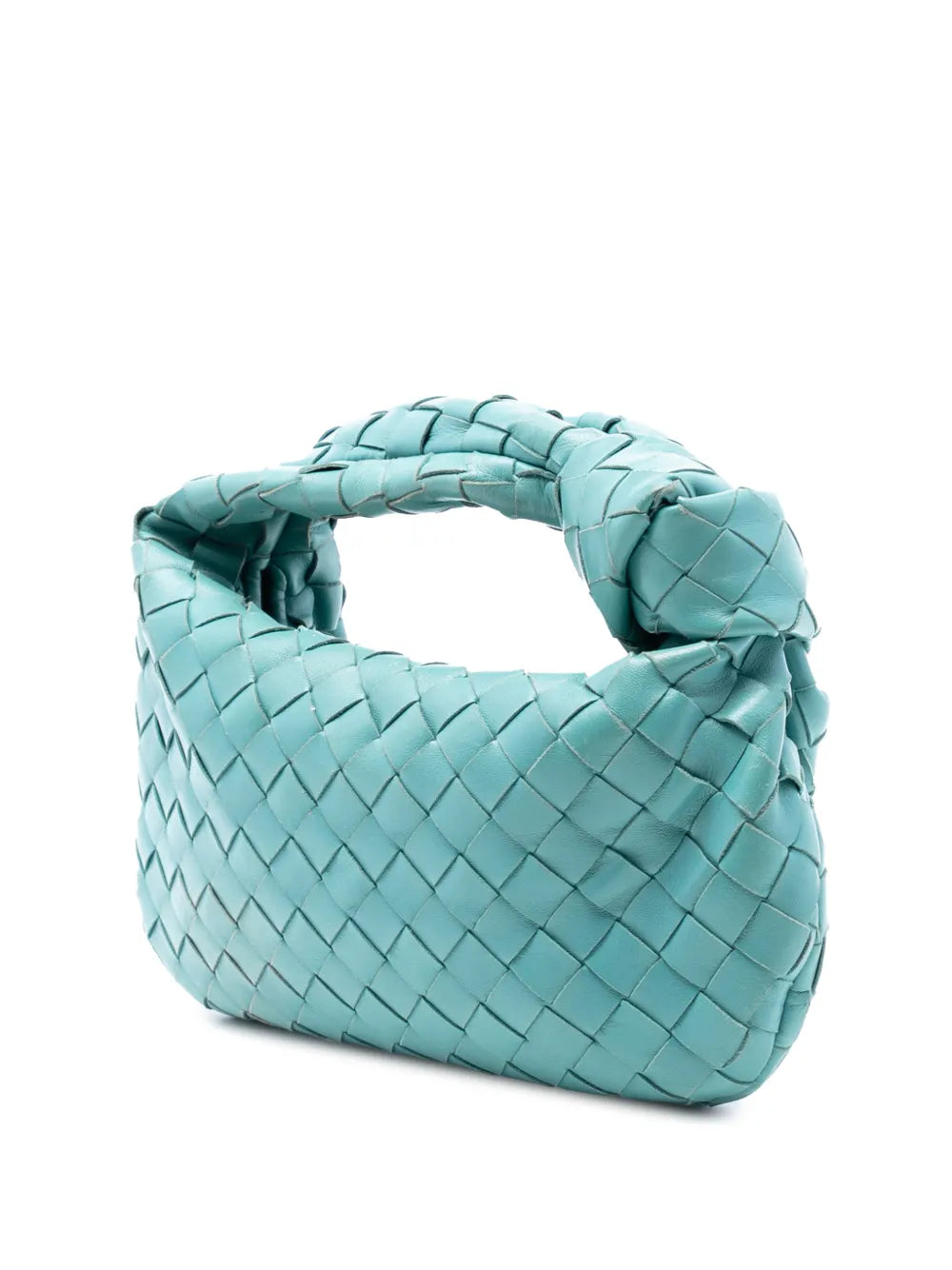 Bottega Veneta Pre Owned 2012 2025 Mini Nappa Intrecciato Jodie Hobo Bag