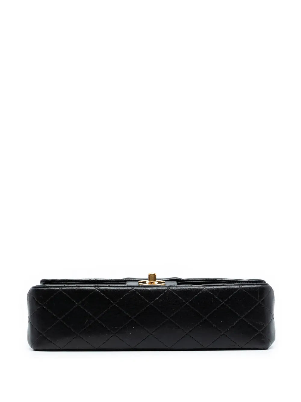 Chanel Pre Owned 1994 1996 Medium Classic Lambskin Double Flap Shoulder Bag