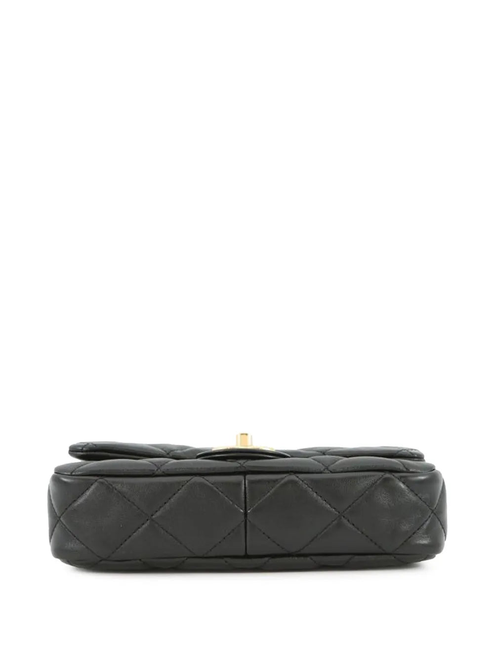 Chanel Pre Owned 2021 2025 Small Quilted Lambskin Funky Town Flap Shoulder Bag