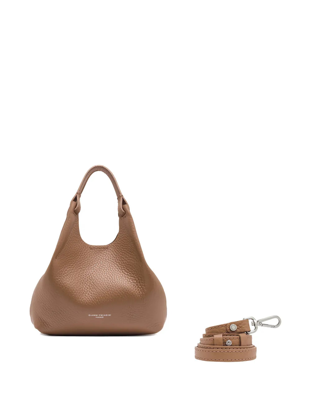 Gianni Chiarini Dua Leather Shoulder Bag