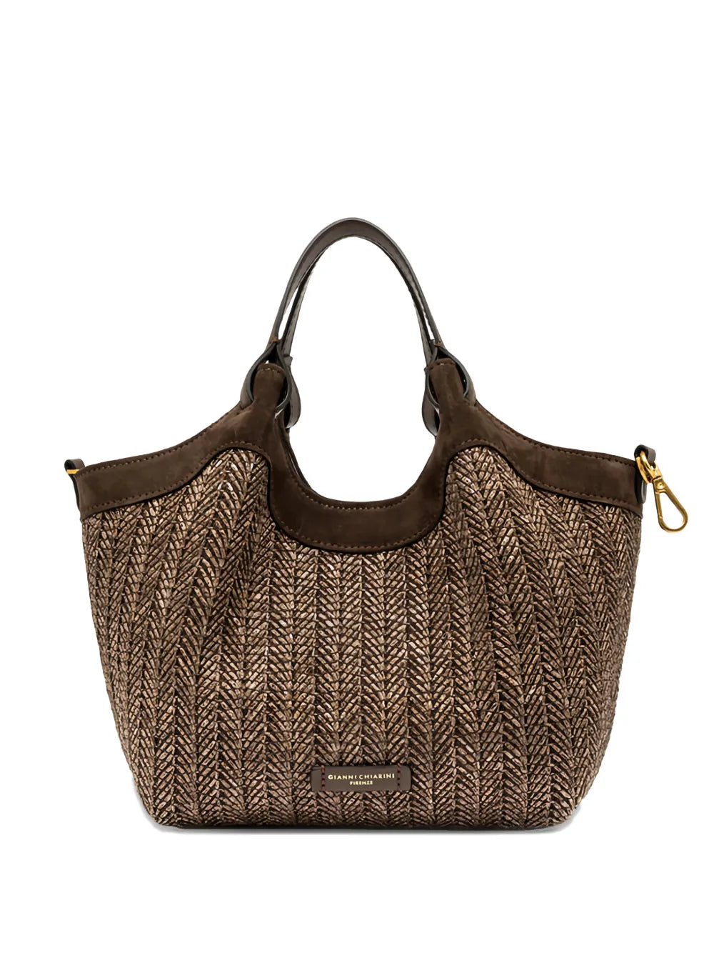 Gianni Chiarini Dua Woven Shoulder Bag