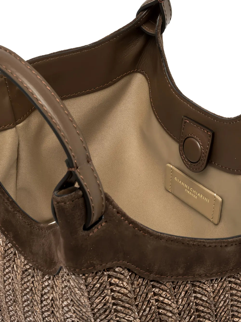 Gianni Chiarini Dua Woven Shoulder Bag