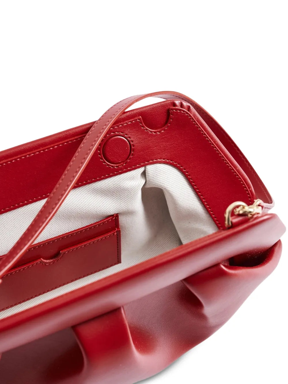 Themoire Bios Ruched Shoulder Bag