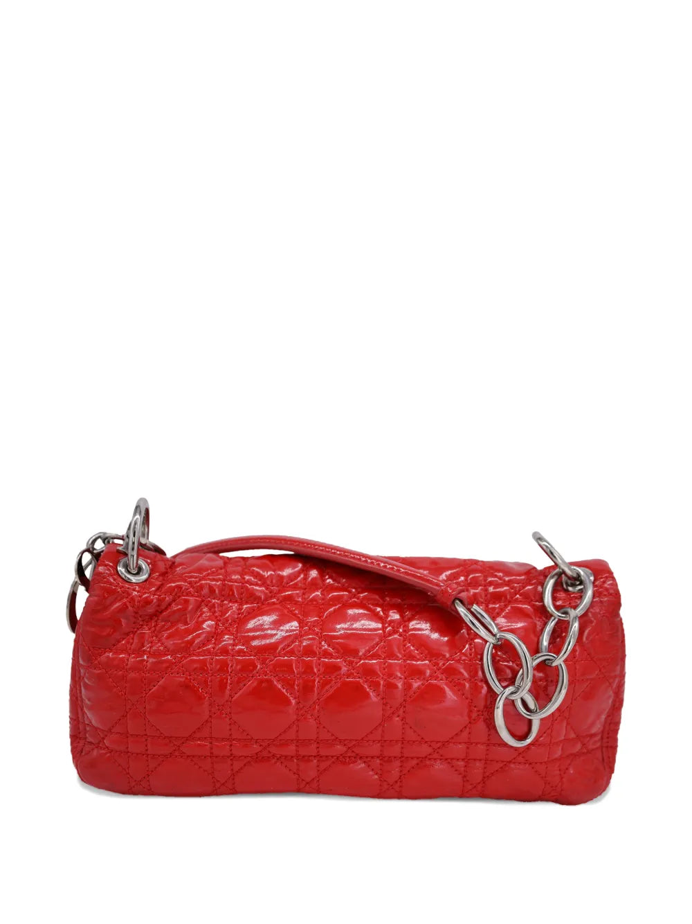 Christian Dior Pre Owned Rendezvous Cannage Quilted Shoulder Bag