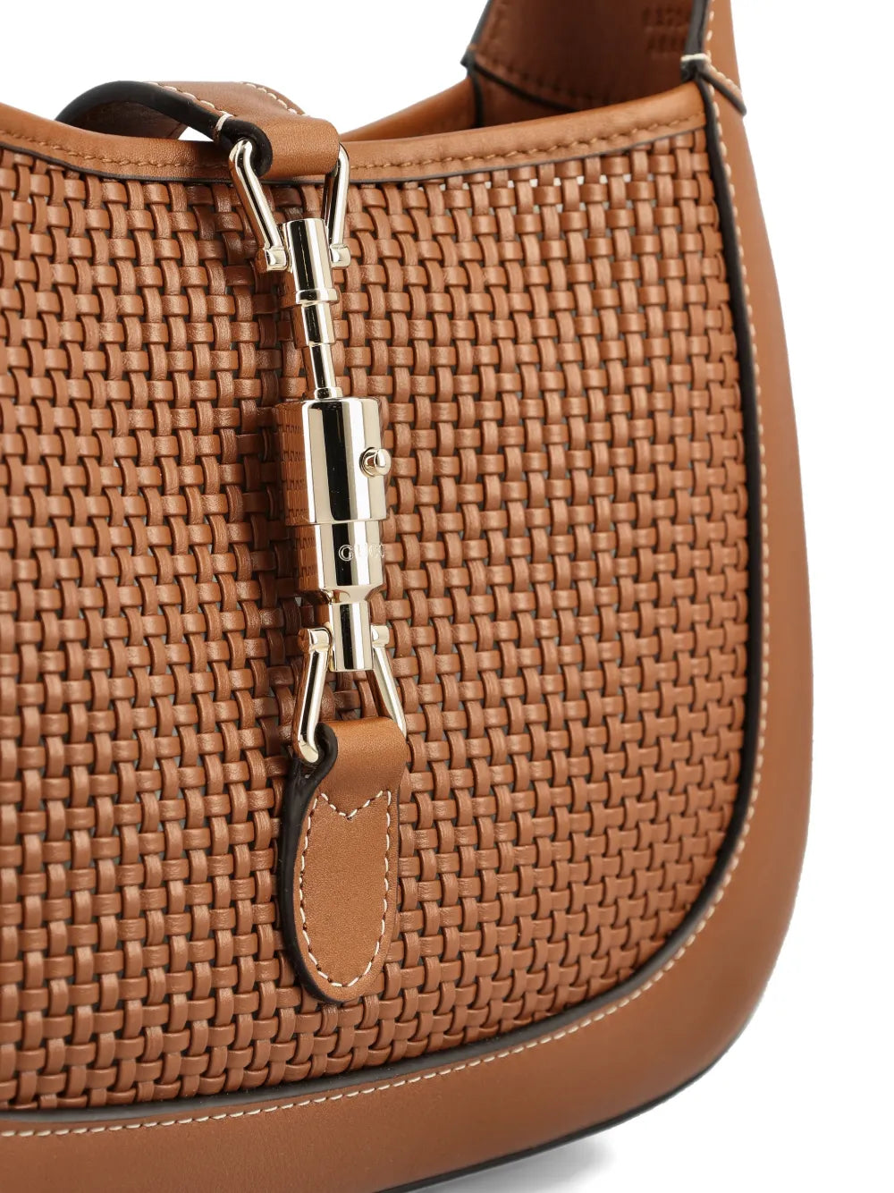 Gucci Jackie 1961 Woven Detail Shoulder Bag